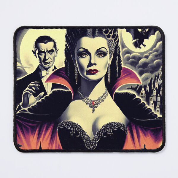 Item preview, Vintage Hot Vampire Woman designed and sold by PulpVintage.