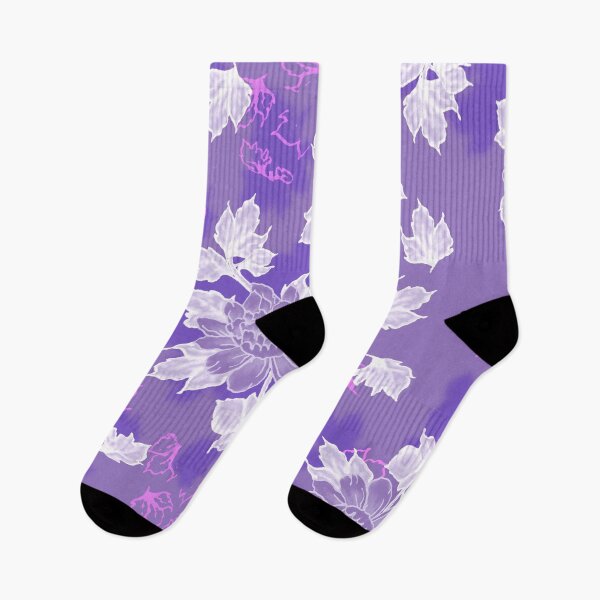 Item preview, Peonies in Purple Floral  designed and sold by Sharon Schwalbe.