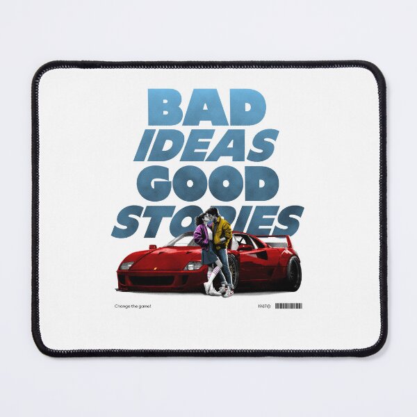 Item preview, Bad Ideas Good Stories - Car print designed and sold by LucasFelisberto.