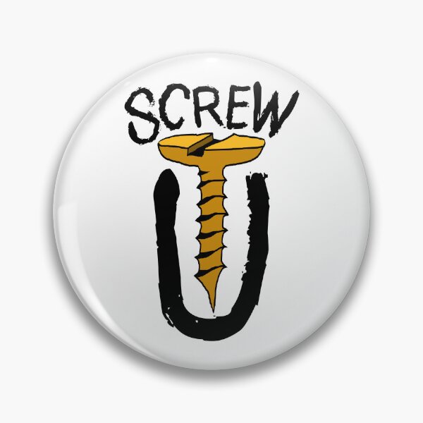 Item preview, Screw you! A Playful Twist on Design designed and sold by ironpalette.