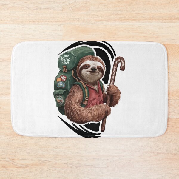 Item preview, sloth hiking team, funny sloth , sloth hiking  designed and sold by venavar.
