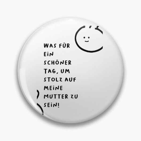 Item preview, Was für ein guter Tag, um stolz auf meine Mama zu sein! | Minimalist Design designed and sold by RM-Journey.