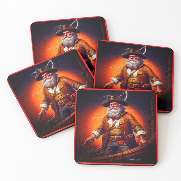 Item preview, Portrait of a Pirate sea captain designed and sold by Juliet  Thomas.
