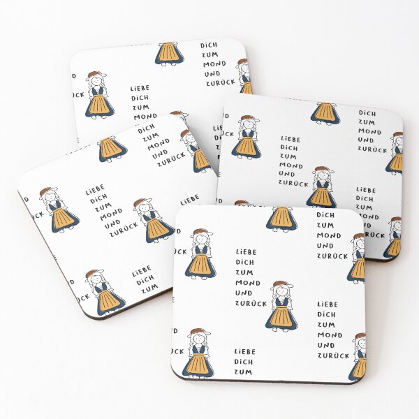 Item preview, Ich liebe dich bis zum Mond und zurück | Minimalist Design designed and sold by RM-Journey.