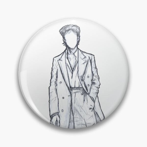 Item preview, Austin Butler during Elvis promo drawing designed and sold by kparr-creative.