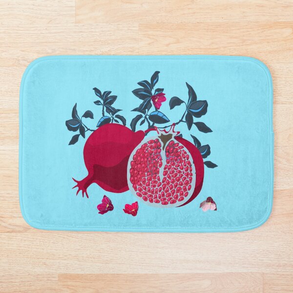 Aperçu de l'œuvre Graphique de grenade, fruit de grenade, fruit rubis créée et vendue par MoonCatLab.