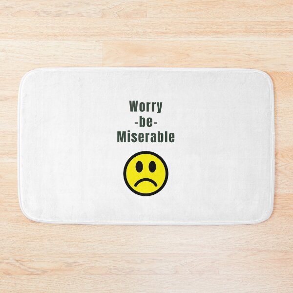 Item preview, Worry be Miserable designed and sold by KATKattalestv.