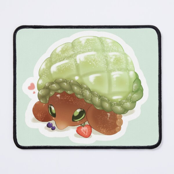 Item preview, melon bread tortoise  designed and sold by YogurtsArtShop.