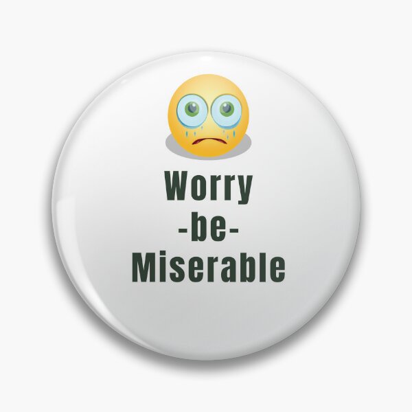 Item preview, Stressed Face Worry be Miserable designed and sold by KATKattalestv.