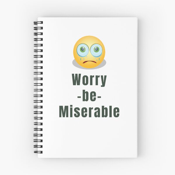 Item preview, Stressed Face Worry be Miserable designed and sold by KATKattalestv.