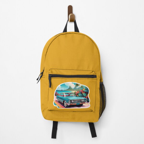 Item preview, Classic Vintage Car On A Tropical Island designed and sold by TheArtOfPat.