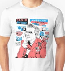 mkd David Byrne American Utopia Tour 2018 Unisex T-Shirt
