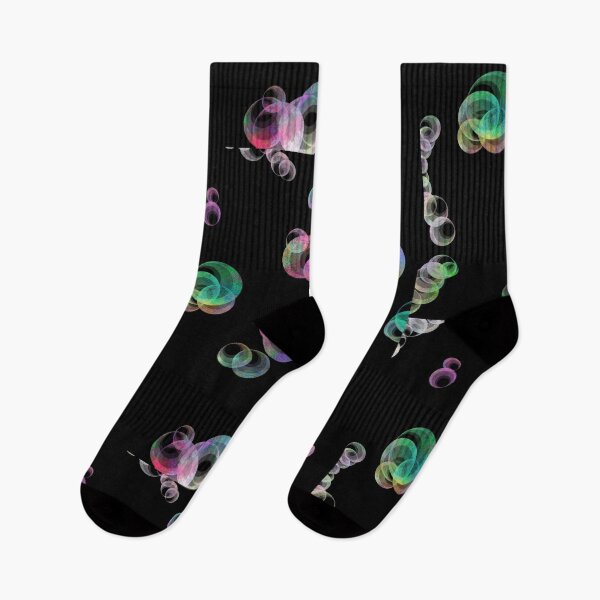 Item preview, Rainbow Dot Delight: Vivid Polka on Black designed and sold by RckymtnNinjaCat.
