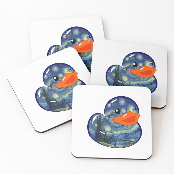 Item preview, Starry Night Rubber Duck designed and sold by sydhanke42.