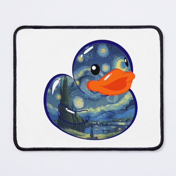 Item preview, Starry Night Rubber Duck designed and sold by sydhanke42.