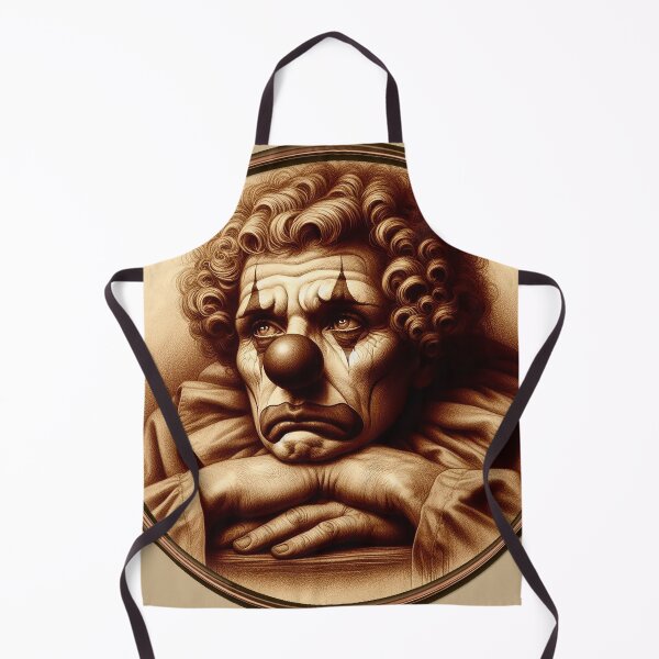 Item preview, PORTRAIT OF A CLOWN designed and sold by Foxlindesigns.