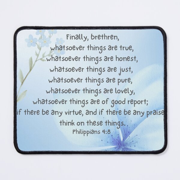 Item preview, Bible Verse Philippians 4:8  Whatsoever things  designed and sold by LemonHorse.