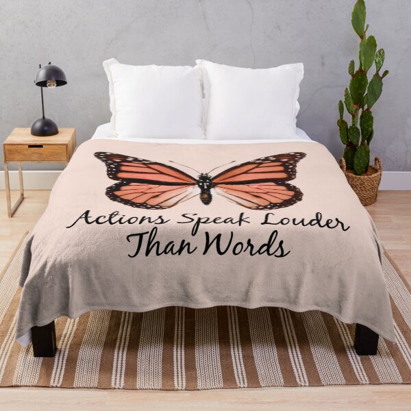 Item preview, Wisdom Quote Actions Speak Louder Than Words designed and sold by bolimj.