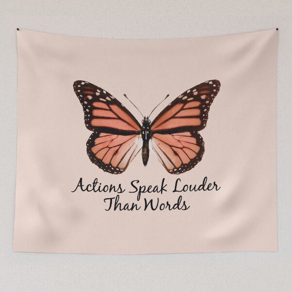 Item preview, Wisdom Quote Actions Speak Louder Than Words  designed and sold by bolimj.