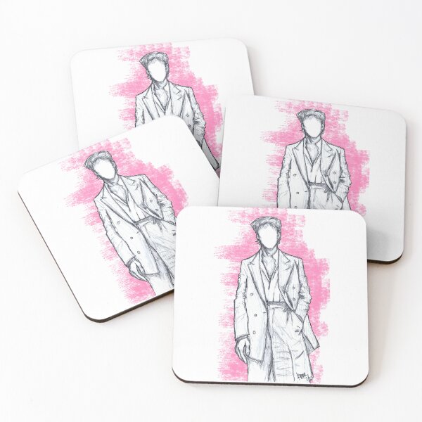 Item preview, Austin Butler during Elvis era pink splash designed and sold by kparr-creative.