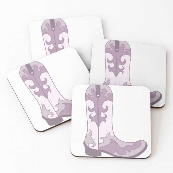 Item preview, Purple cowboy boot designed and sold by Mangocow28.