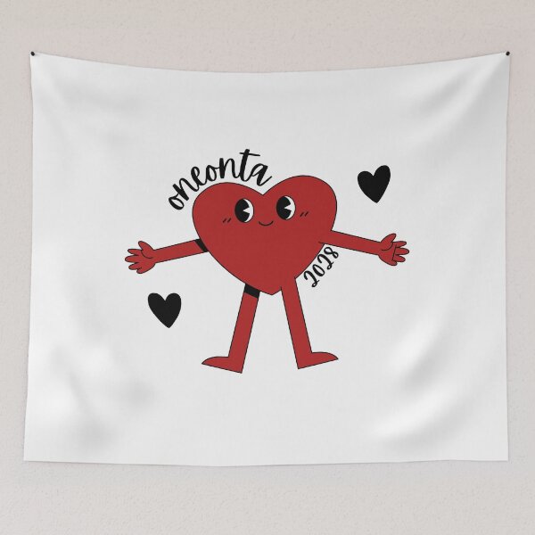 Item preview, oneonta college class of 2028 heart retro  designed and sold by jessicaleah15.