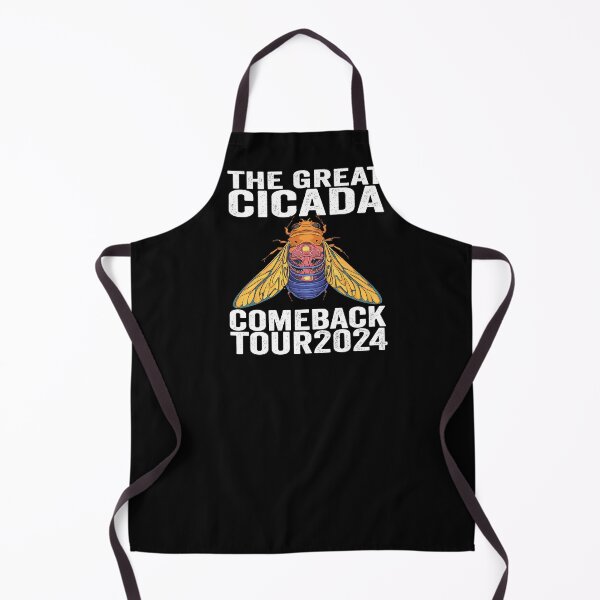 Item preview, Great Cicada Comeback Tour 2024 - Insect Invasion Retro designed and sold by BOUCHERIT amine.