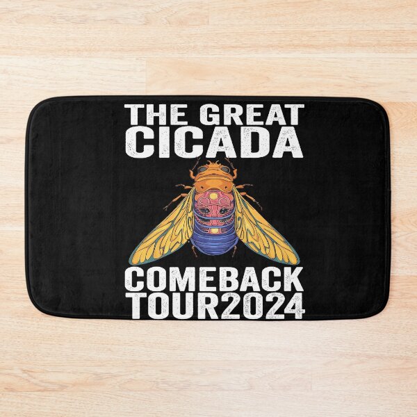 Item preview, Great Cicada Comeback Tour 2024 - Insect Invasion Retro designed and sold by BOUCHERIT amine.