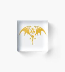 Tri-force Dragon Acrylic Block