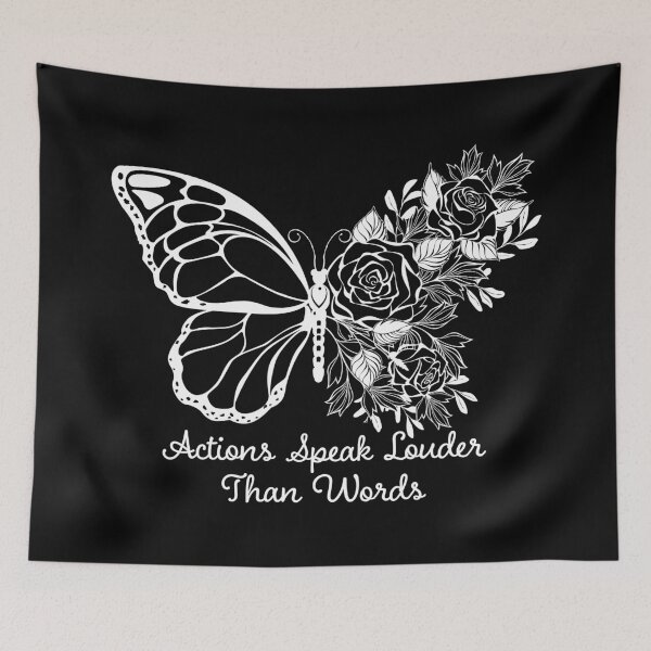 Item preview, Wisdom Quote Actions Speak Louder Than Words  designed and sold by bolimj.