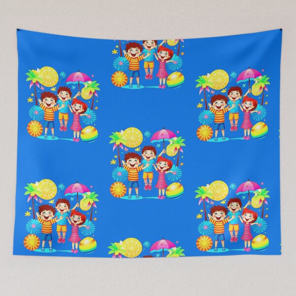 Item preview, Summer fun comic style not only for children colorful and cheerful designed and sold by kikidu21.
