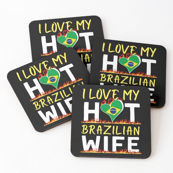Item preview, Hot Brazilian Wife Brazil Flag Love designed and sold by Betsytiptoe.