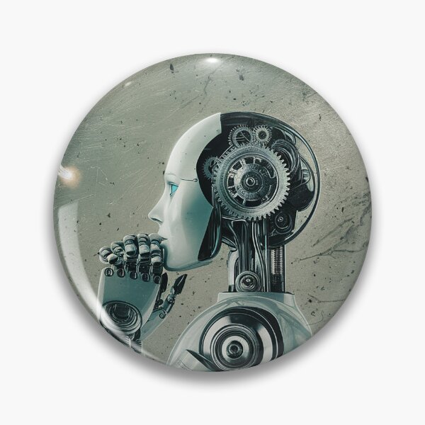 Item preview, Lonely robot looking into space. designed and sold by MarkymarkF.