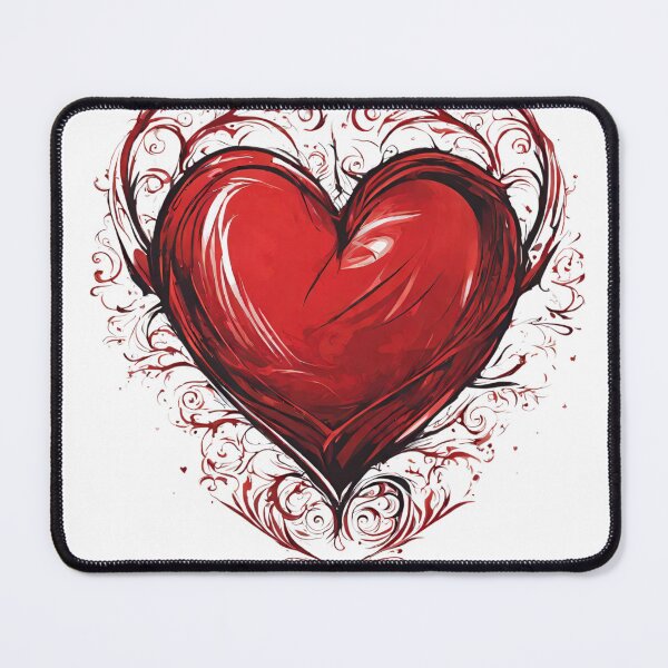 Item preview, Digital Red Heart Art: Beautifully Designed by TRYKID designed and sold by TRYKID.