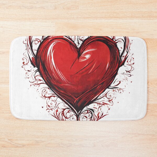 Item preview, Digital Red Heart Art: Beautifully Designed by TRYKID designed and sold by TRYKID.