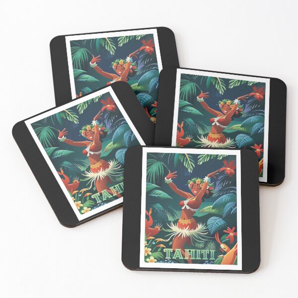Item preview, Tahitian Dancer - 'ori tahiti - French Polynesia designed and sold by BelleRiviera.