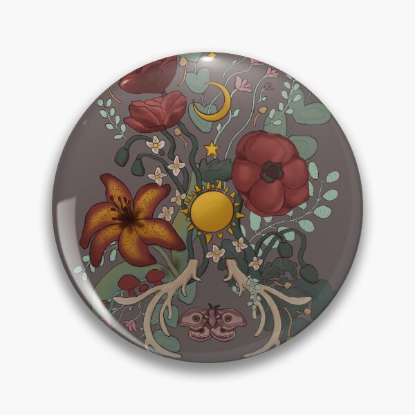 Item preview, Witchy Florals designed and sold by Art-Lyss.