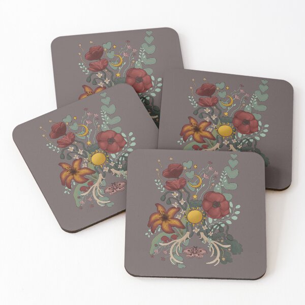 Item preview, Witchy Florals designed and sold by Art-Lyss.