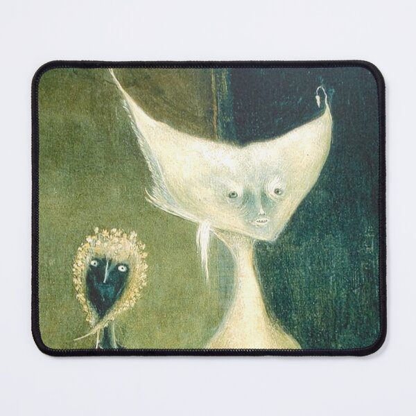 Item preview, Leonora Carrington "The Feast of Samhain" (detail) Surrealism Mexican Artwork - Alien Figures designed and sold by Arwen-Art.