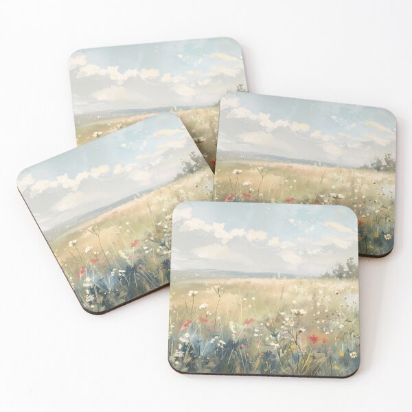 Item preview, Wild Flower FIeld designed and sold by NaturesDelight.