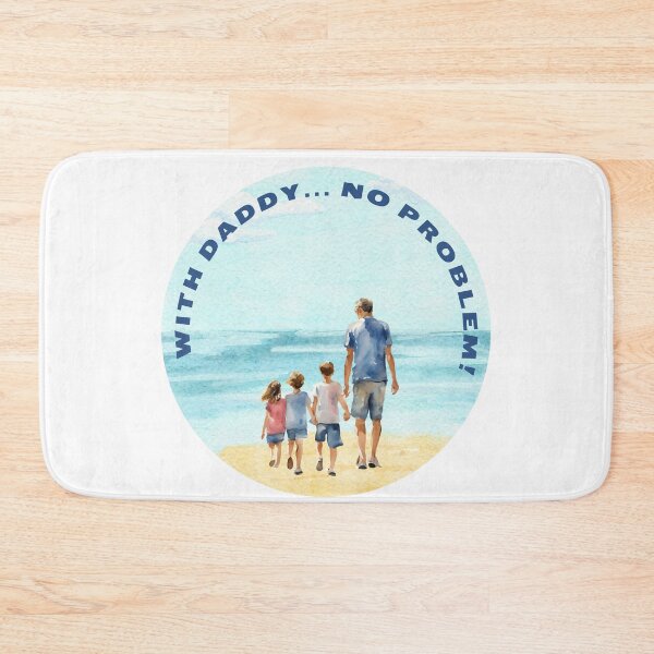 Item preview, With daddy, no problem. Gift idea for dad on his father's day. Father's day designed and sold by FreeSoulLab.