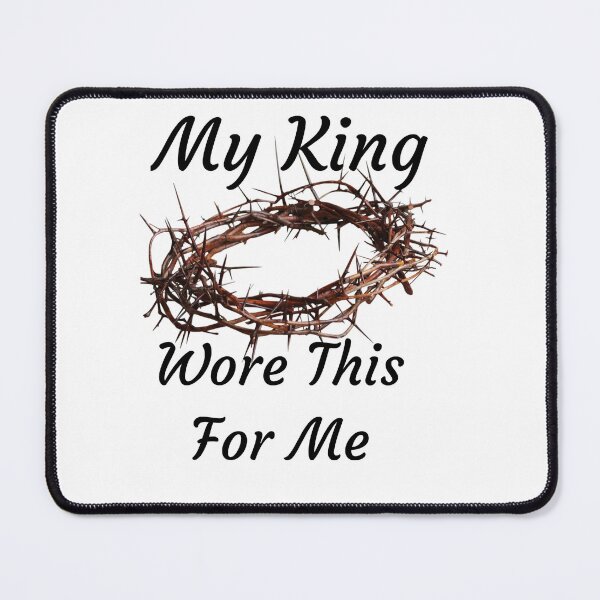Item preview, My King Wore This Crown For Me designed and sold by NanaGeezerMerch.