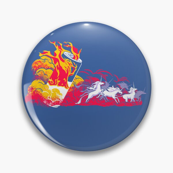 Item preview, Redbull Can chasing Unicorns designed and sold by ctkrstudio.