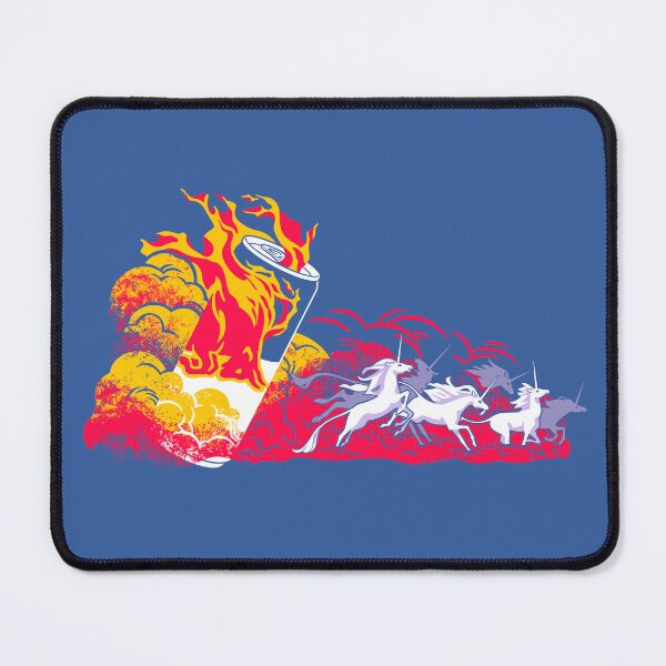 Item preview, Redbull Can chasing Unicorns designed and sold by ctkrstudio.