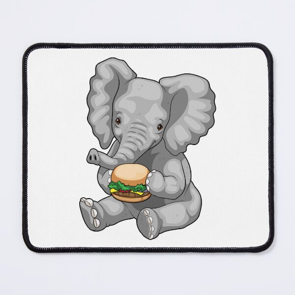 Item preview, Elephant Cheeseburger designed and sold by Snabdesign84.