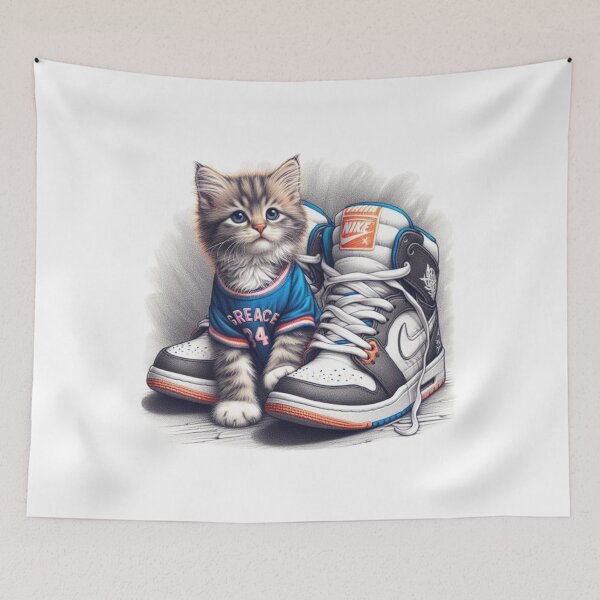 Item preview, “Little Paws, Big Sneakers” designed and sold by CHRIST5000.