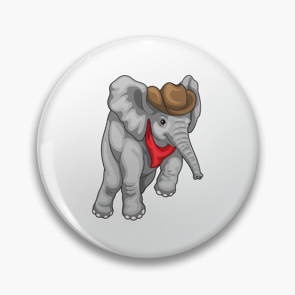Item preview, Elephant Cowboy Cowboy hat designed and sold by Snabdesign84.