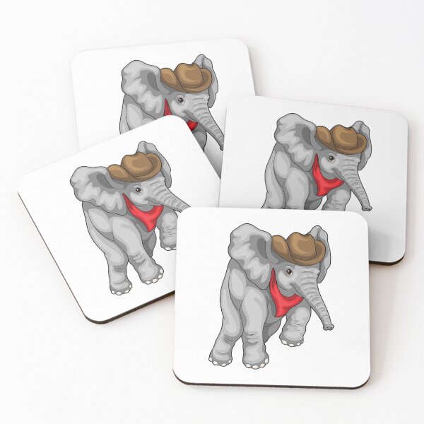 Item preview, Elephant Cowboy Cowboy hat designed and sold by Snabdesign84.