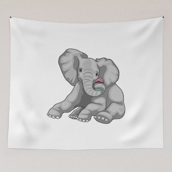 Item preview, Elephant Cupcake designed and sold by Snabdesign84.