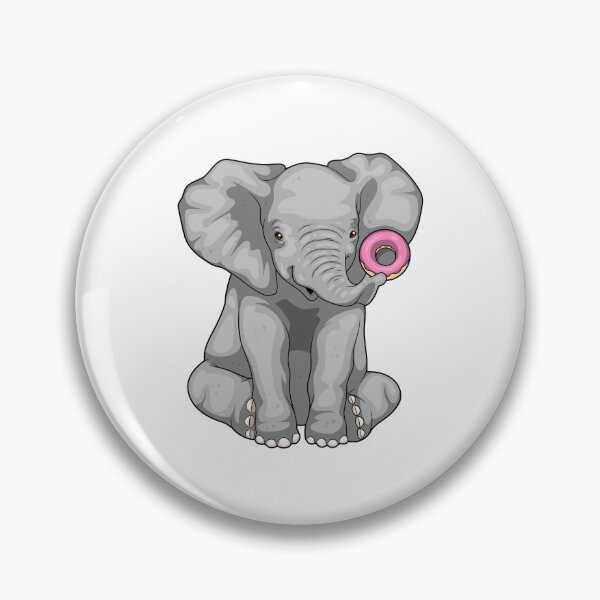 Item preview, Elephant Donut designed and sold by Snabdesign84.